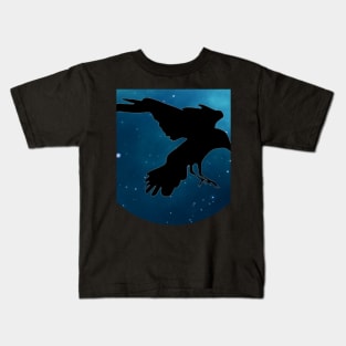 Crow Moon Kids T-Shirt